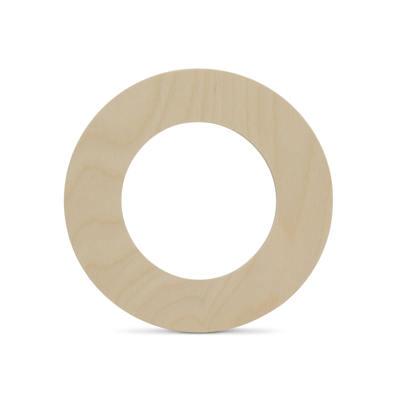 Wooden Letter O 12 inch or 8 inch, Unfinished Large Wood Letters for Crafts | Woodpeckers